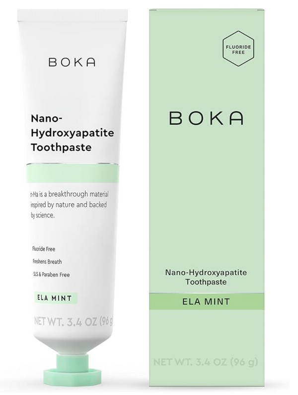 Boka Fluoride Free Toothpaste, Nano Hydroxyapatite Toothpaste